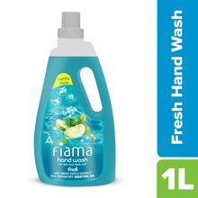 Fiama Fresh Hand Wash, Peppermint Oil & Green Apple Extract Handwash For Soft And Supple Hands