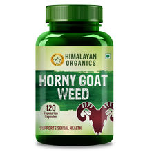 Himalayan Organics Horny Goat Weed Extract Vegetarian Capsules