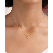 Shaya by CaratLane Starry Night Necklace in Gold Plated 925 Silver