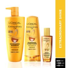 L'Oreal Paris Extraordinary Oil Hair Combo For Shiny & Frizz Free Hair