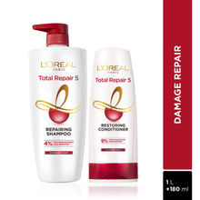 L'Oreal Paris Total Repair 5 2 Step Combo for Damage Repair - Shampoo + Conditioner