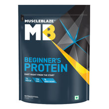 MuscleBlaze Beginner's Whey Protein Supplement - Chocolate