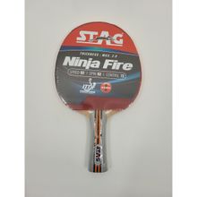STAG Ninja Fire TT Racket ITTF Approved Straight