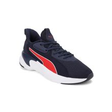 Puma Soft Ride Premier Mens Blue Running Shoes