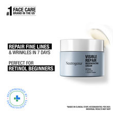 Neutrogena Visible Repair Retinol + Peptide Anti-Ageing Day & Night Cream For Wrinkles & Fine Lines