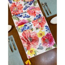 Ame Decorative Table Runner Sound of Flowers Romantic 16 x 72 Single