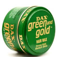 DAX Hair Wax Green & Gold