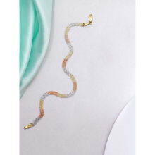 Zavya Multi Toned 925 Sterling Silver Anklet