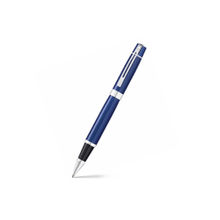 Sheaffer 9341 Gift 300 Rollerball Pen - Glossy Blue with Chrome Plated Trim