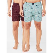 Urban Scottish Mens Multi-Coloured Cotton Boxer