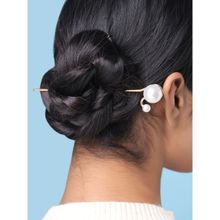 Yellow Chimes 2 Pieces Of Juda Bun Hair Stick