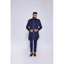 Arjun Kilachand Embroidered Open Fusion Jacket (Set of 3)