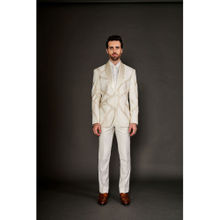 Arjun Kilachand Gold Cut Dana Embroidered Tuxedo (Set of 2)