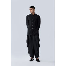 Arjun Kilachand Thread Work and Sequins Embroidered Bandgala (Set of 2)