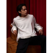 ITRH Silver Cascade Crystal Sweatshirt