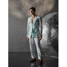 Jatin Malik Rainbowed Overshirt with Trouser (Set of 2)