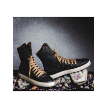 Kavith Sainaani Black Tall Crinkle Sneakers (Pack of 2)