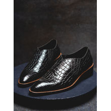 Kavith Sainaani High Ankle Black Croc Jutti