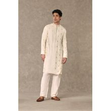 Masaba Ivory Wine Garden Floral Kurta