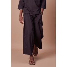 Mati Mens Black Easy Fit Harem Pants
