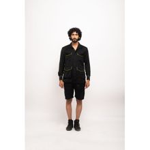 NEORA BY NEHAL CHOPRA Black Solid Shorts