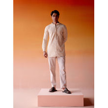 Twenty Nine Chikankari Kurta Shirt with Straight Pant (Set of 2)