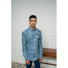 Varun Chakkilam Reverie Blue Distressed Shirt