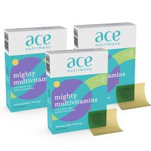 Ace Nutrimony Mighty Multivitamins Oral Strip - Pack Of 3