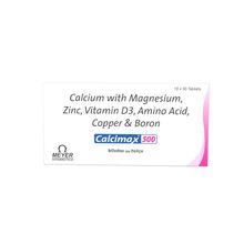Calcimax 500 Health Supplement (500 Mg Of Calcium)