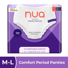 Nua Comfort Period Panties (M-L) - Pack of 10 - Disposable