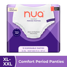 Nua Comfort Period Panties (XL-XXL) - Pack of 10 - Disposable