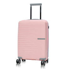 Nasher Miles Pink Textured Trolley Bag (Small)