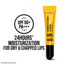 Dr. Sheth's Ceramide and Vitamin C Lip Balm SPF 50+ PA+++ for Dry Lips and 24H Moisturization