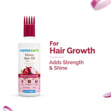 Mamaearth Onion Hair Oil for Hair Fall Control with Onion & Redensyl