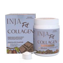 Inja Fit Marine Collagen For Skin, Joints And Muscles, With Vit C & Glucosamine - Chocolate Flavour