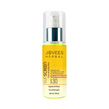 Jovees Herbal Sunscreen Mist SPF 30 Lightweight, Hyaluronic Acid