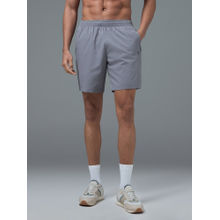 Technosport Men with Quick Dry TS FLEXI Grip Grey Shorts