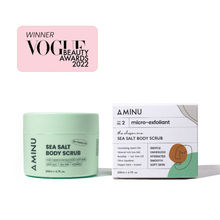 Sea Salt Body Scrub for Dryness, Dull Skin, Ingrown Hair, Strawberry Legs (Keratosis Pilaris) & Tan