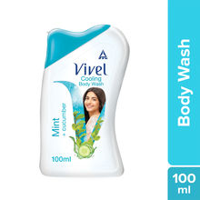 Vivel Body Wash, Mint & Cucumber, Cooling & Moisturising Shower Crème