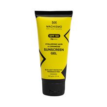 Machismo Hyaluronic & Ceramide Sunscreen Gel SPF 50