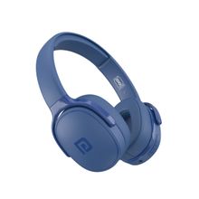 Portronics Muffs A Over The Ear Bluetooth Headset (Blue, On the Ear)