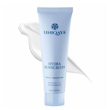 Uniqaya Hydra Sunscreen SPF 60 PA++++ Hyaluronic Acid & Niacinamide Sunscreen