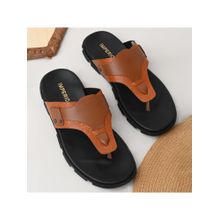 Imperio Tan Men Casual Leather Sandals