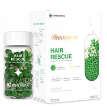 Beautywise Hair Rescue Biotin & Keratin Hair Aminos Vitamins, DHT Blocker for Hairfall Capsules