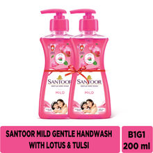 Santoor Lotus & Tulsi Mild Gentle Hand Wash