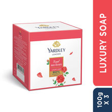 Yardley London Royal Red Roses Soap (Pack of 3)
