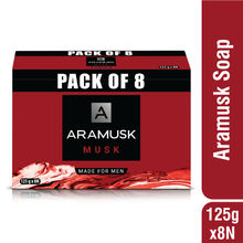 Aramusk Musk Mens Soap - Pack of 8