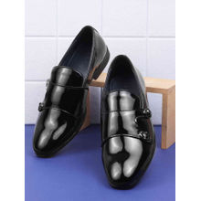Mochi Men Black Party Monk Straps