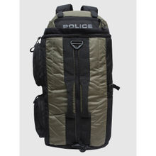 Police Hedge Mens ARMY GREEN Travel Trekking Backpack - 35 Ltrs Rucksack