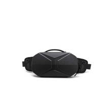 Ozuko Urban Odyssey Black Soft One Size Waist Bag